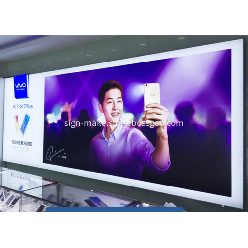 New Design Frameless Backlit Light Box Frames